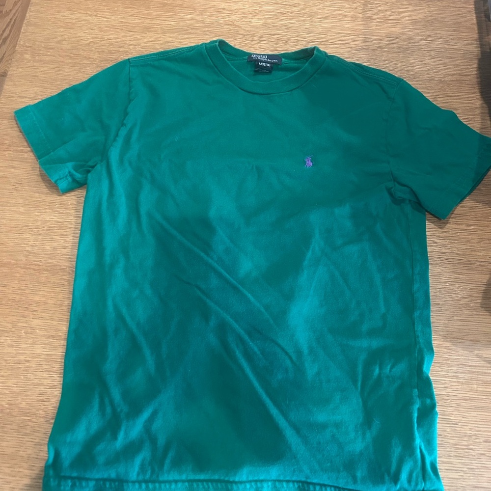 Ralph Lauren Boy's Green Short Sleeve Tee